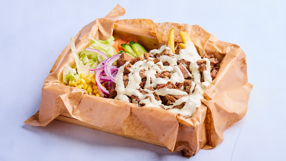 Døner Kebab Tallerken